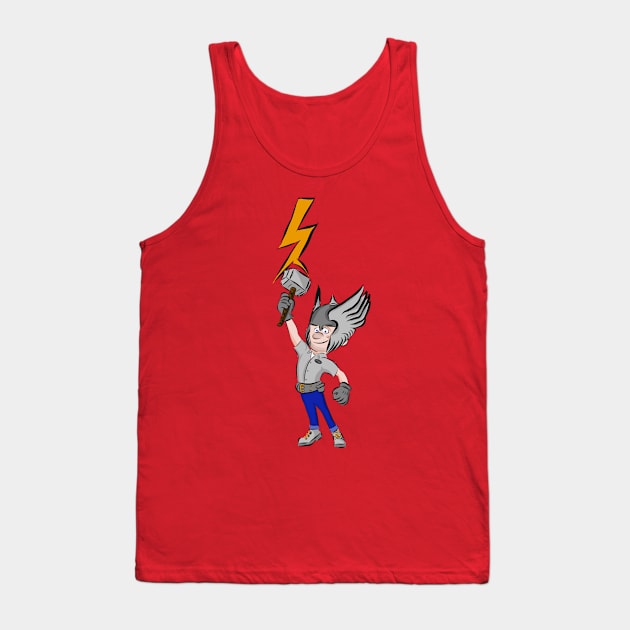 Fix-It Felix, Son of O-Gene Tank Top by DastardlyDesigns